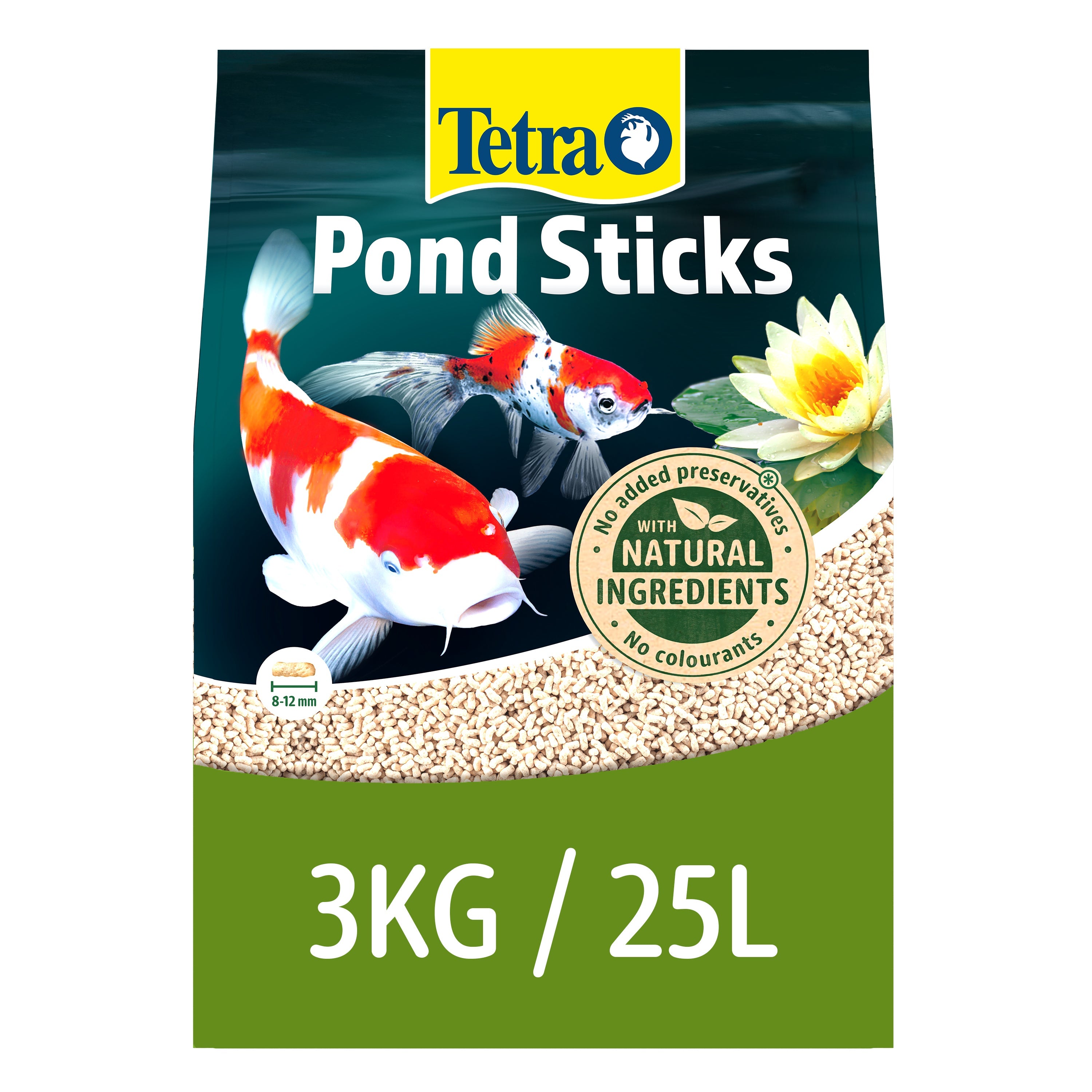 Tetra Pond Floating Food Sticks For All Pond Fish (1L, 4L, 7L, 25L)
