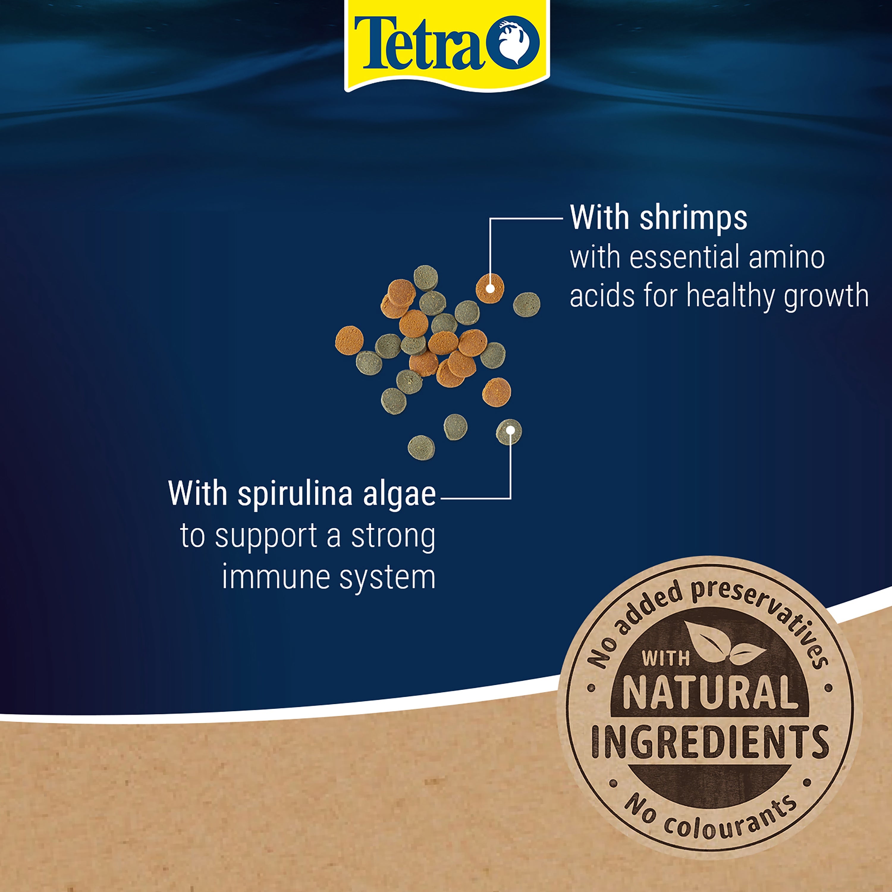 Tetra Variety Wafer Mix 68g Sinking Fish & Crustaceans Food