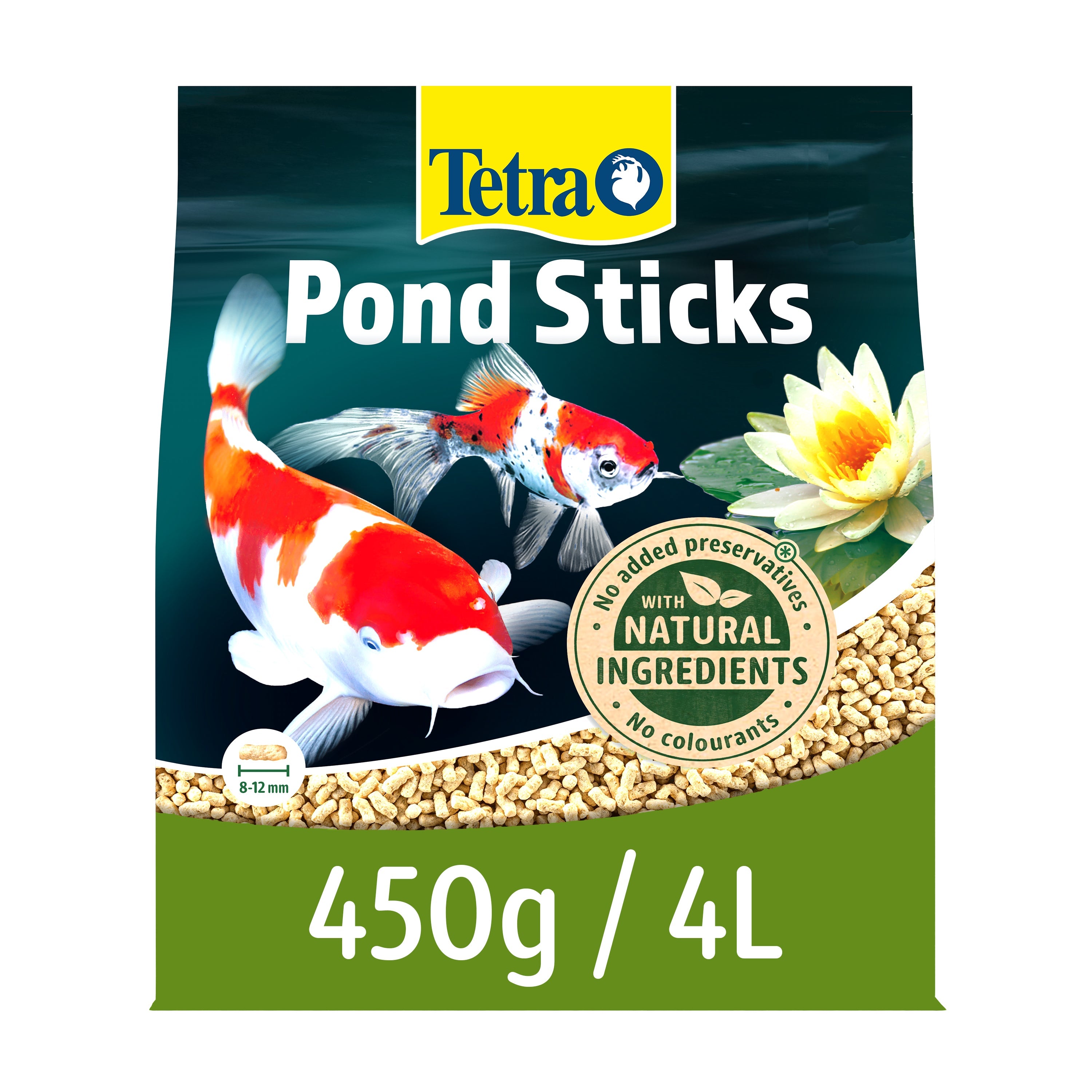 Tetra Pond Floating Food Sticks For All Pond Fish (1L, 4L, 7L, 25L)
