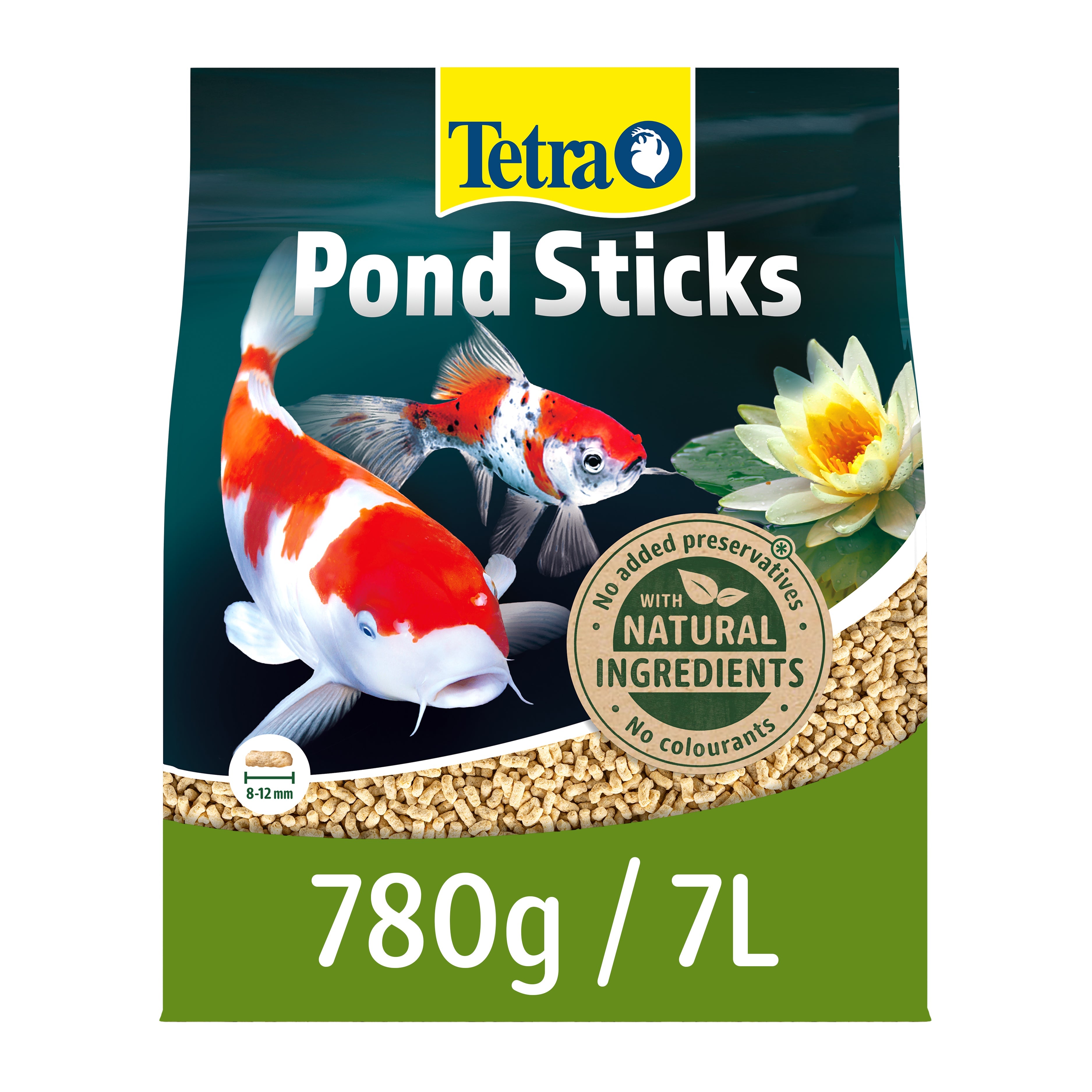Tetra Pond Floating Food Sticks For All Pond Fish (1L, 4L, 7L, 25L)