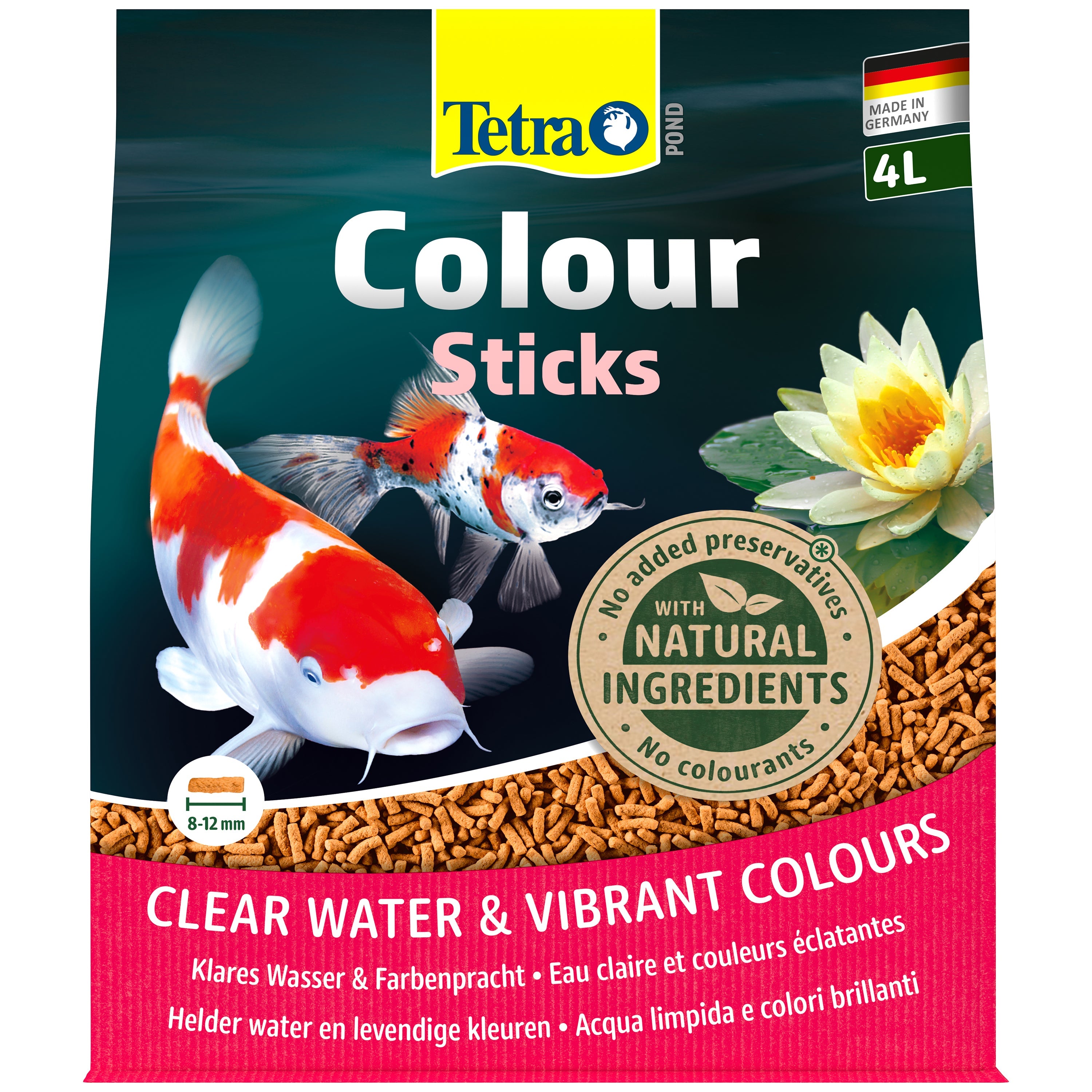 Tetra Pond Colour Sticks For Fish Colouration 4L