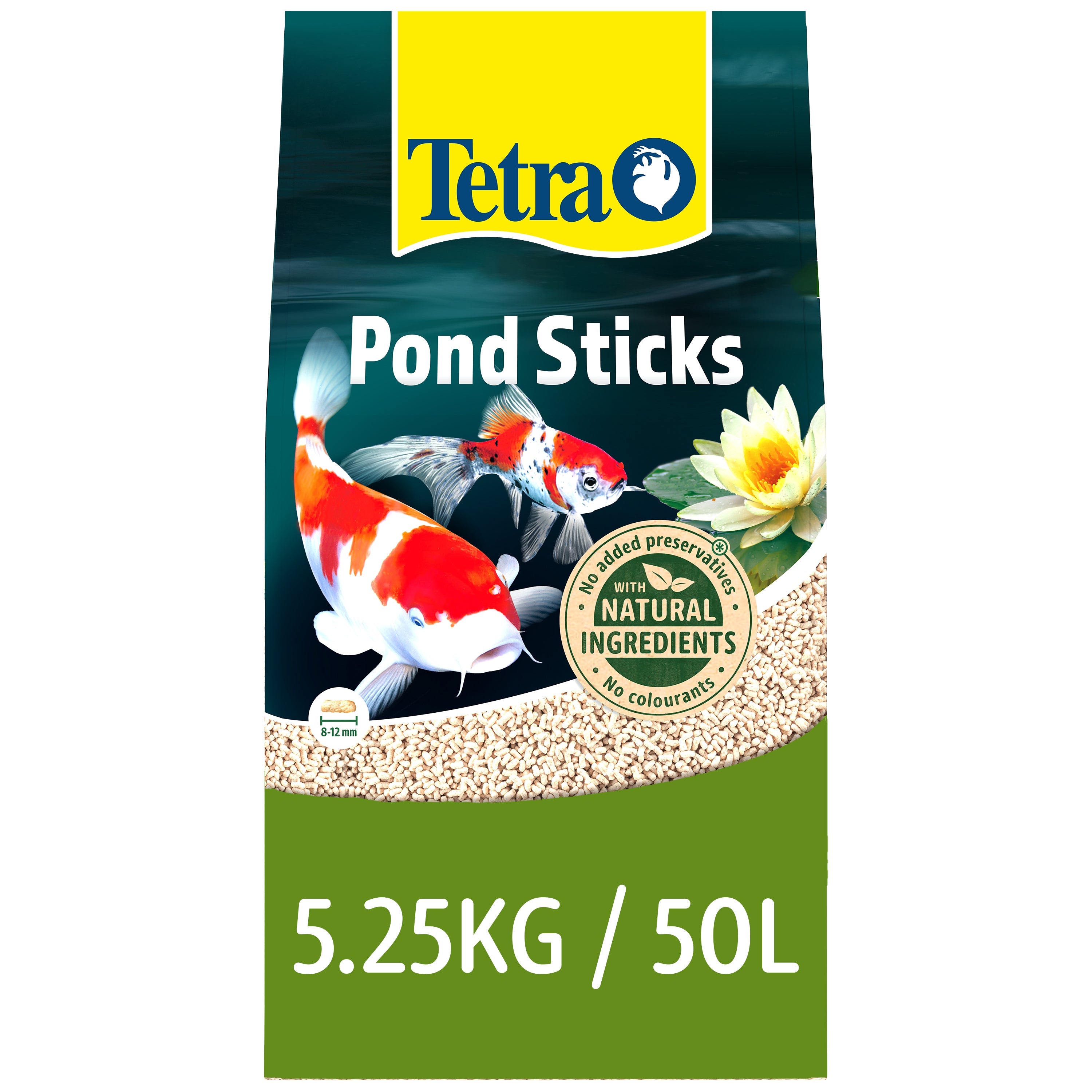 Tetra Pond Floating Food Sticks For All Pond Fish (1L, 4L, 7L, 25L)