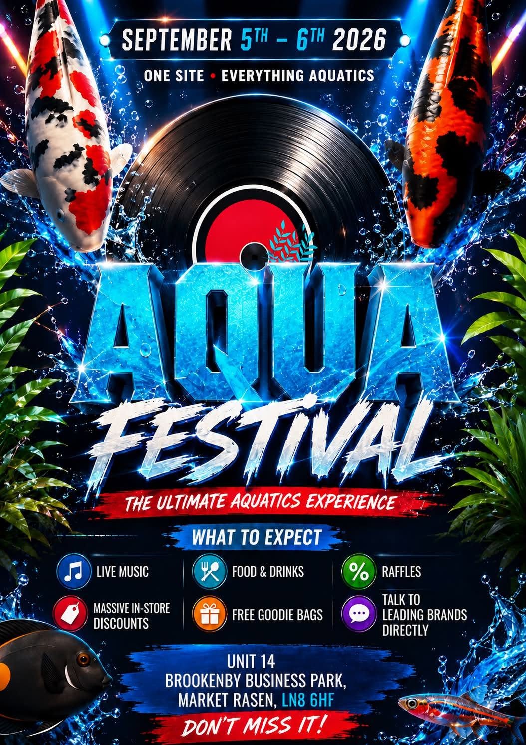 AquaFest 2026 FREE Entry Ticket