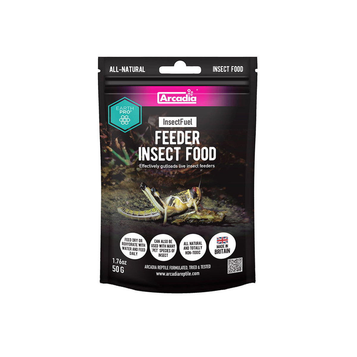 Arcadia Earth Pro Insect Fuel 50g