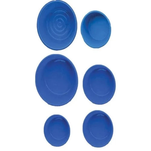 22" Dia x 9" Blue Inspection Bowl