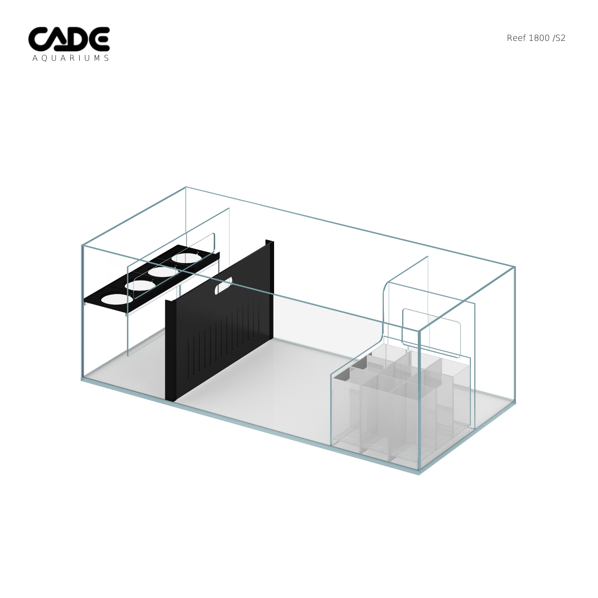 CADE Classic Reef S2 1800 White