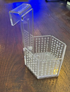 Clear Acrylic Frag Box - Hexagonal