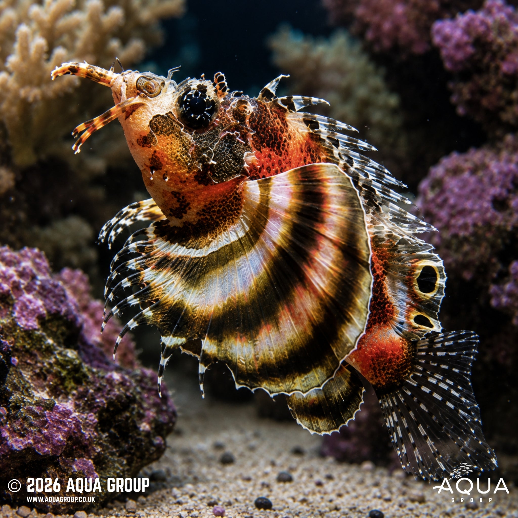 Fumanchu Lionfish - Dendrochirus biocellatus