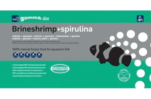 Gamma Slice Spirulina Brineshrimp Flat pack 250g