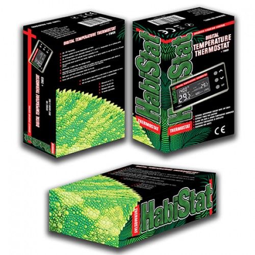 HabiStat Digital Temperature Thermostat, Timer 600 Watt