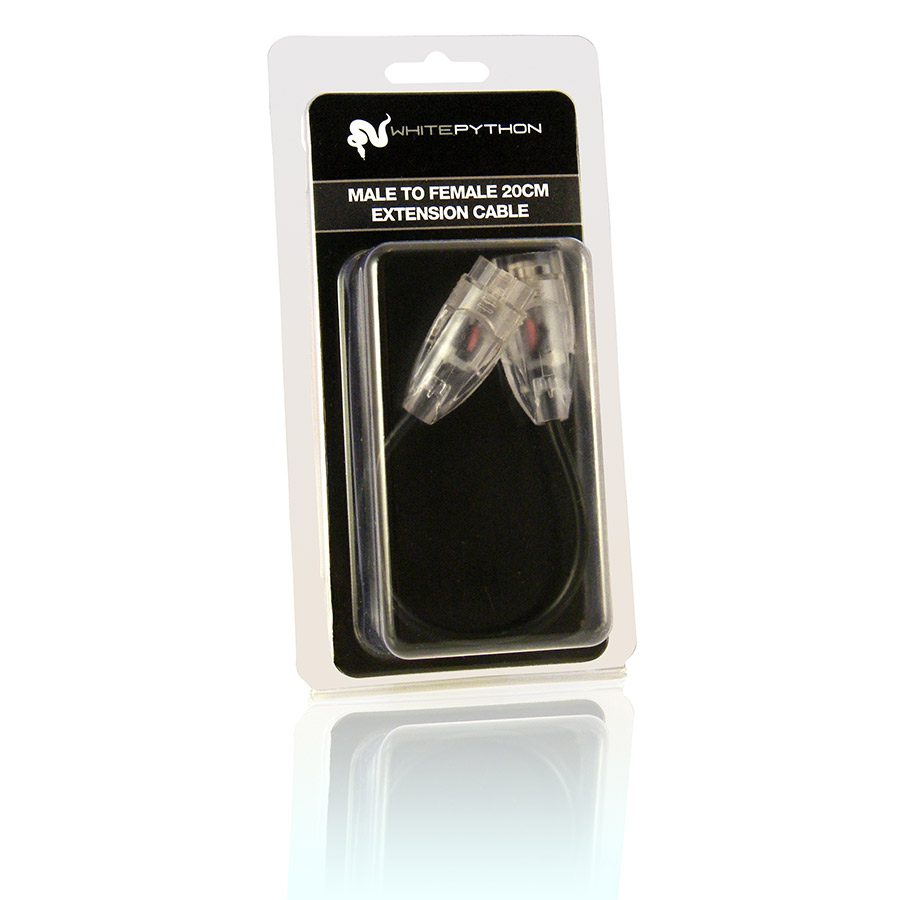 LED Male-Female Extension Cable, 20cm