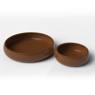 Mealworm Dish XL Earth Brown 120mm