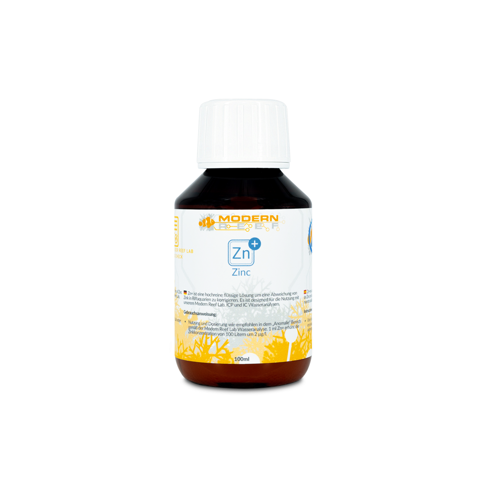Modern Reef Zn+ (Zinc) - 100ml - Aqua Group