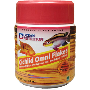 Ocean Nutrition Cichlid Omni Flakes 34g