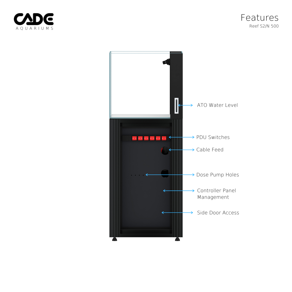 CADE Reef S3/N 500 Nano (Pre Order) - Aqua Group