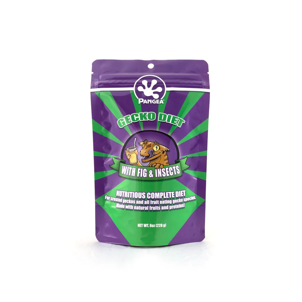 Pangea Gecko Diet with Fig & Insects 8oz