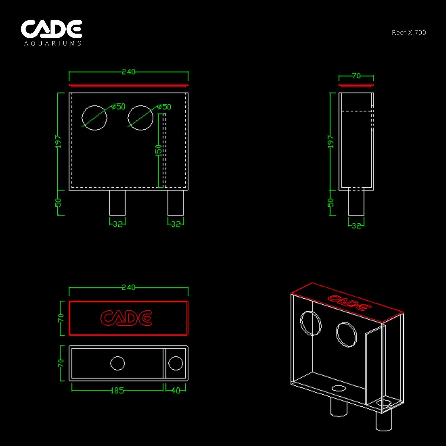 CADE Reef X 700 Expansion System (Pre Order)