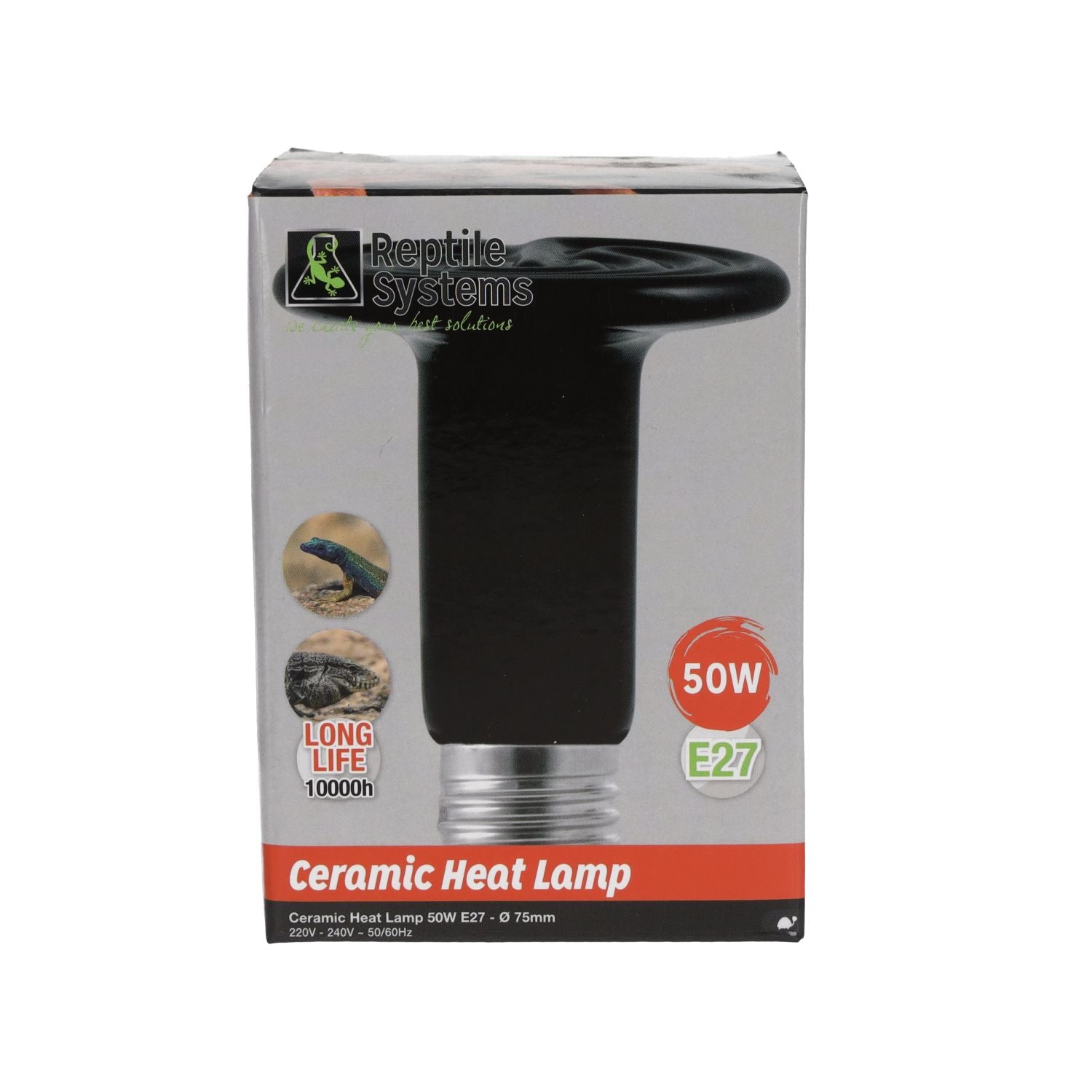 Reptile Systems InfraRed Heat Lamp – 50w-E27