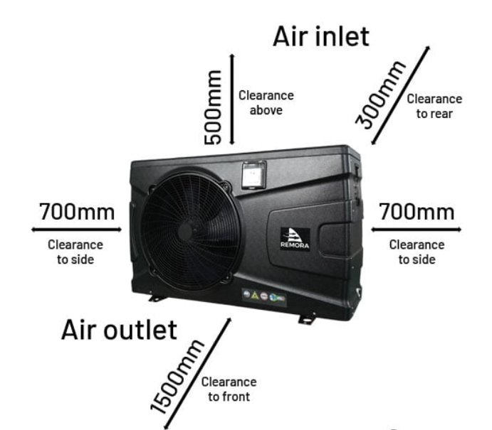 Remora Professional Inverter Heat Pump with Wi-Fi