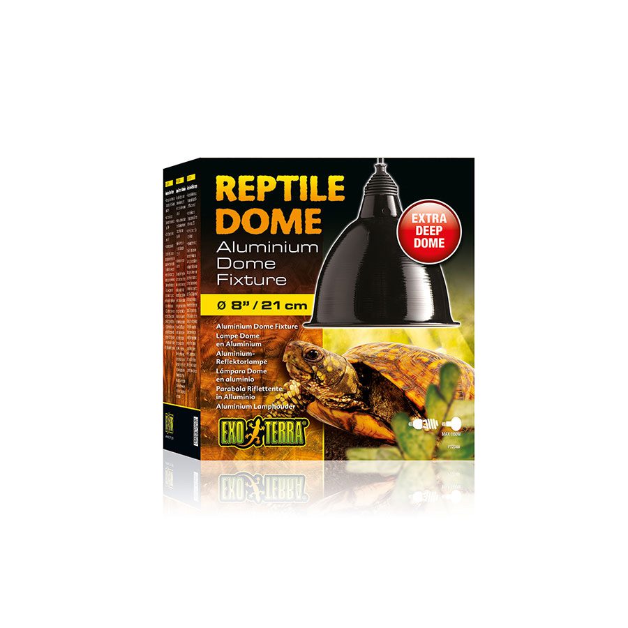 Reptile Aluminium Dome Fixture 21cm