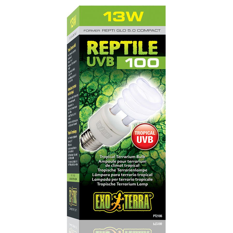 Reptile UVB 100 Compact Lamp 13W