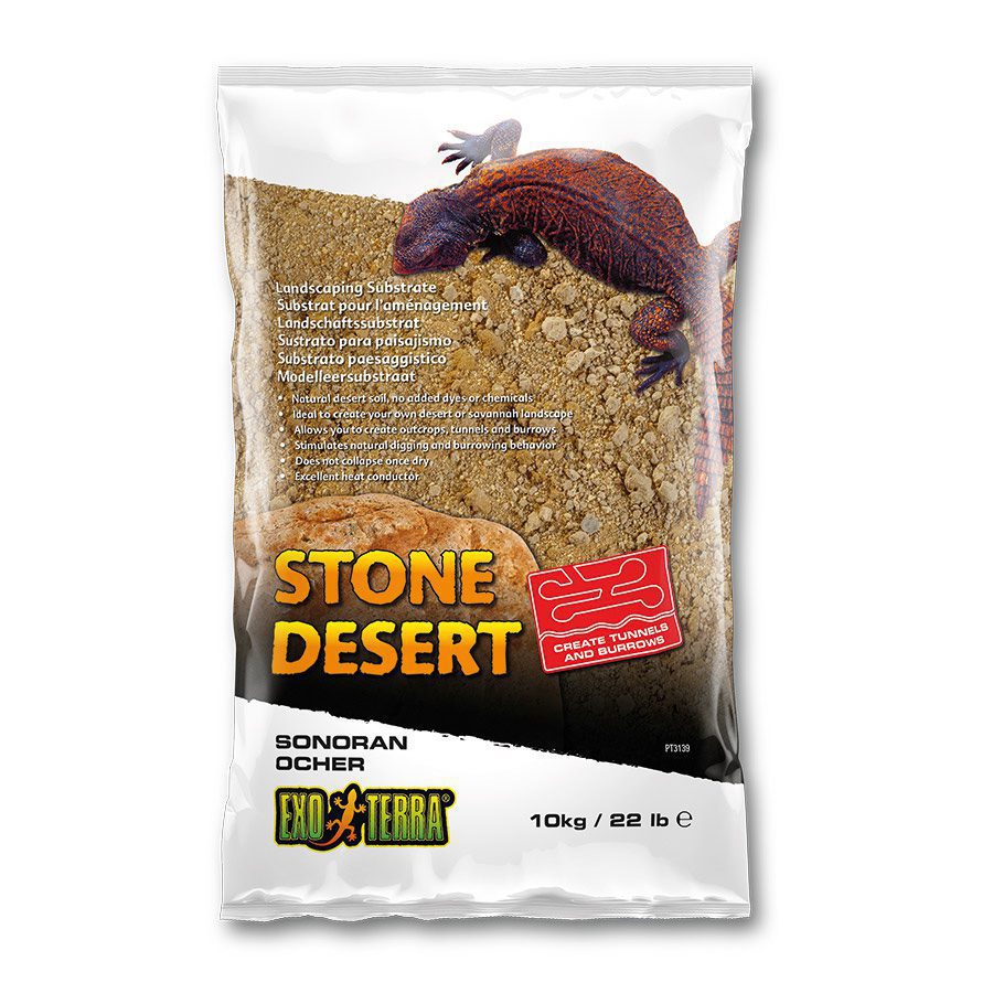 Stone Desert Substrate Black 10kg