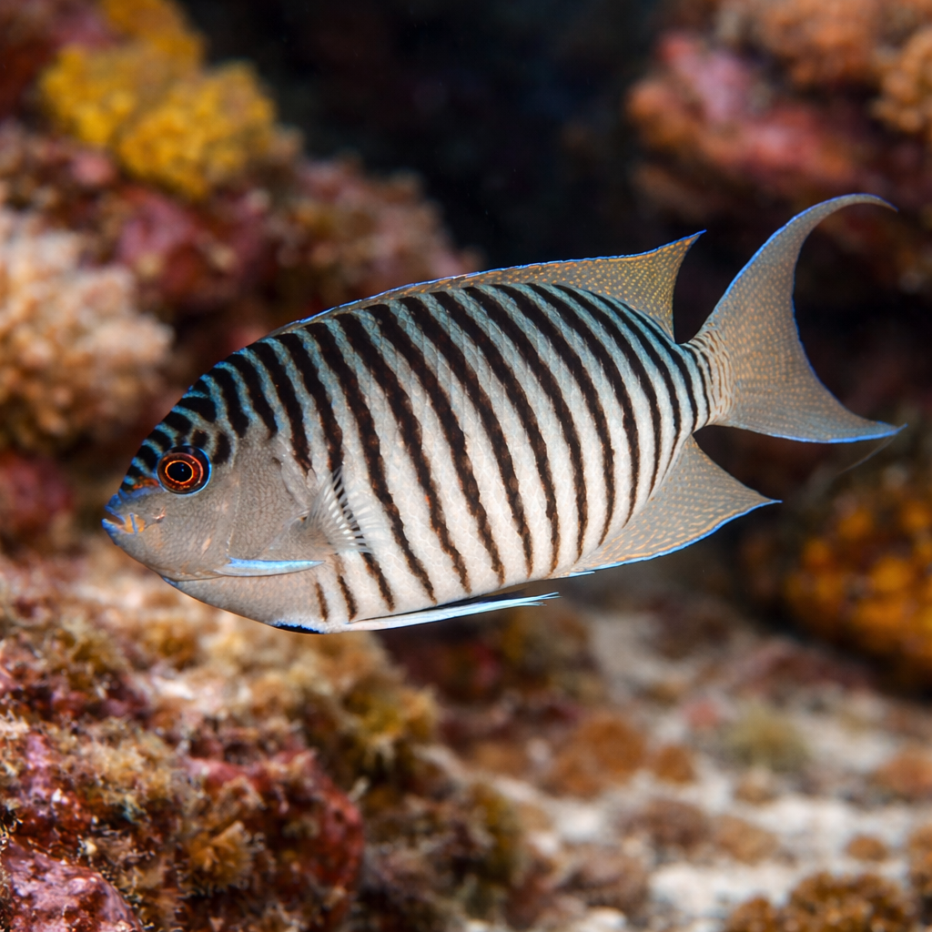 Genicanthus Melanispilos - Male