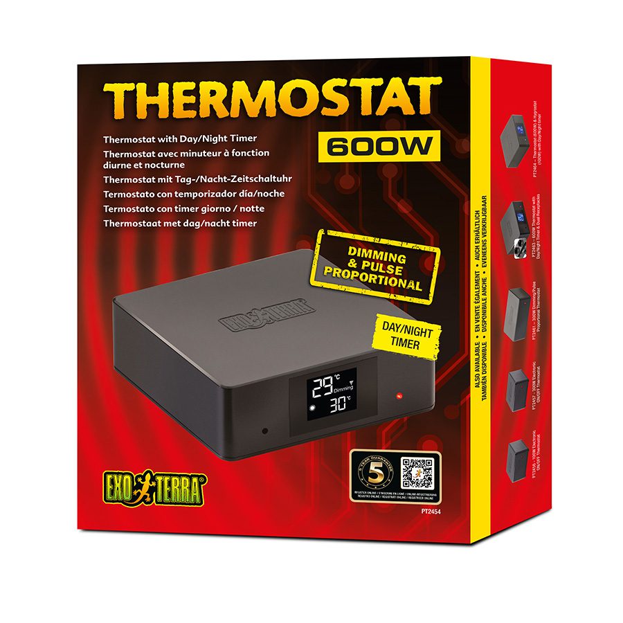 Thermostat 600w with Day/Night Timer