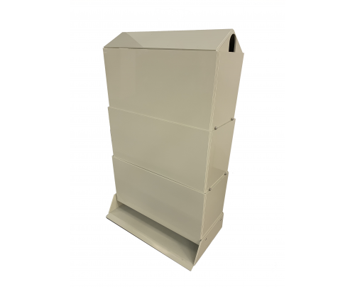 600mm 3 Tier Poly Shower with lid & Tray