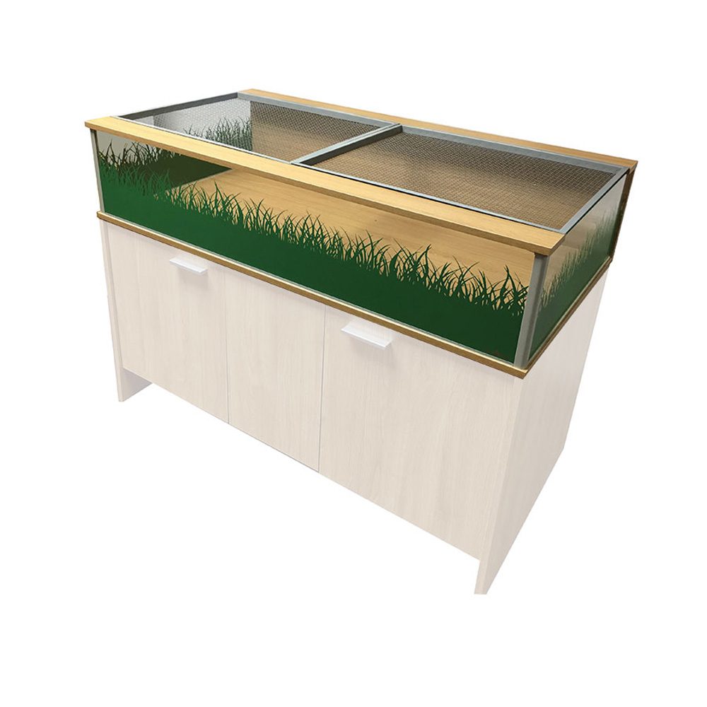 VivExotic Deluxe Tortoise Table Large Oak-1192x632x82mm