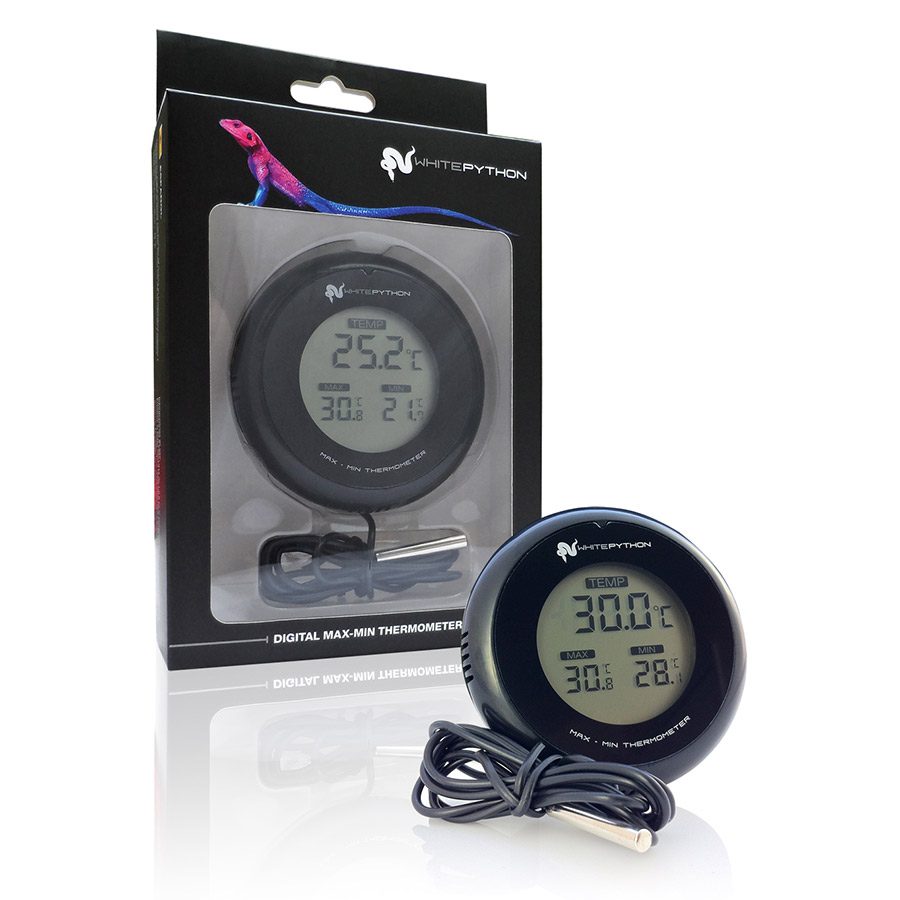 White Python Digital Max/Min Thermometer