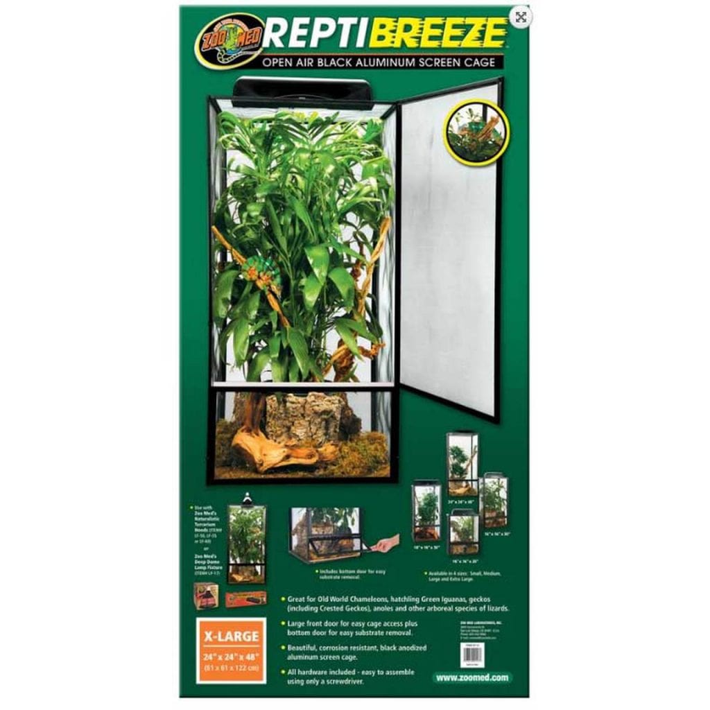 ZM ReptiBreeze Screen Cage Extra Large