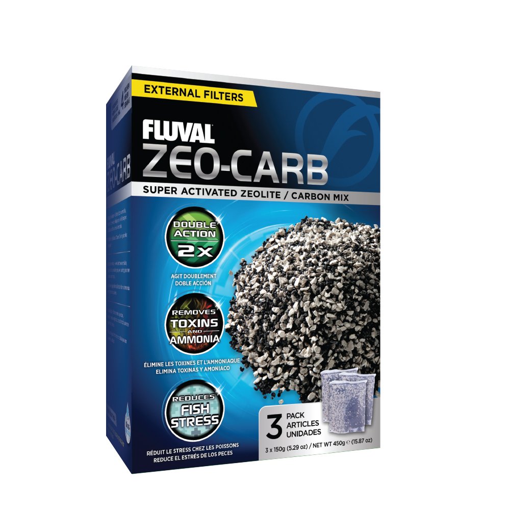 Fluval Zeo-Carb 450g For Freshwater Aquarium External Filter - Aqua Group