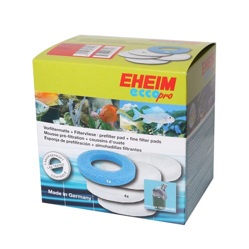 Eheim Ecco Pro Coarse (x1) & Fine Aquarium Filter Pads (x4)