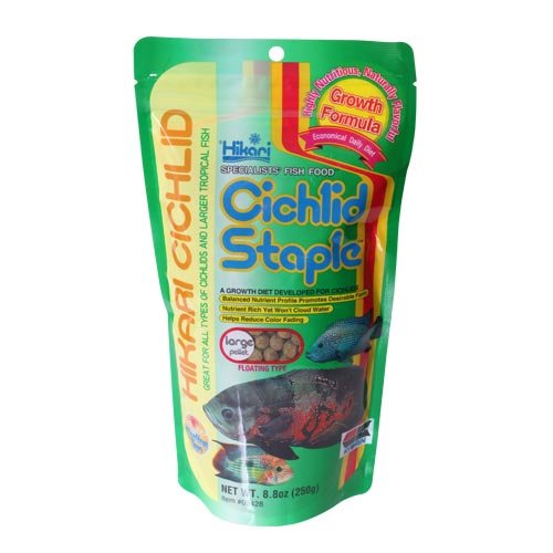 Hikari Cichlid Staple 250g Tropical Fish, Large Pellets - Aqua Group