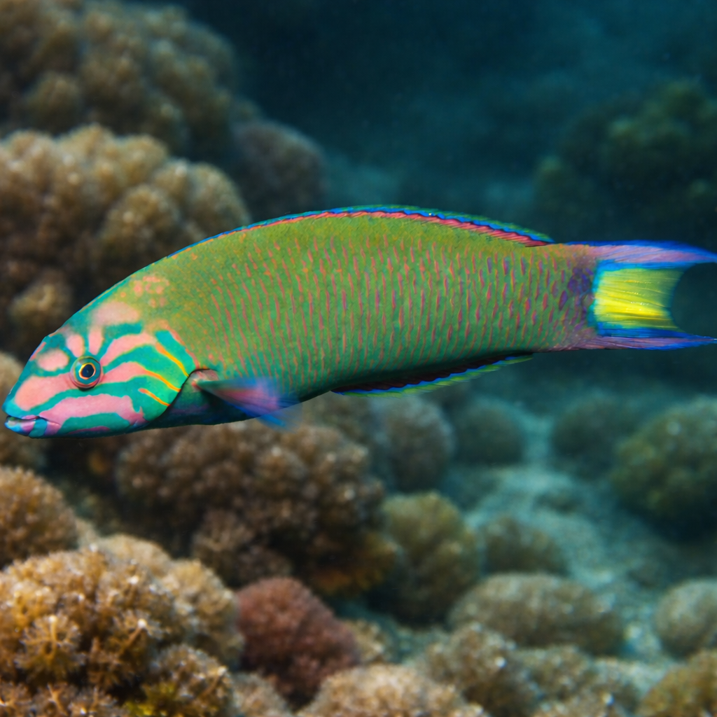 Moon Wrasse - Thalassoma lunare