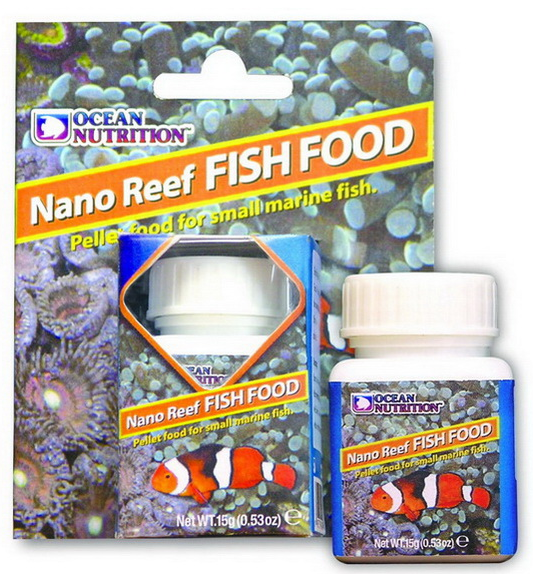 Ocean Nutrition Nano Reef Fish Food 15g Marine Pellets