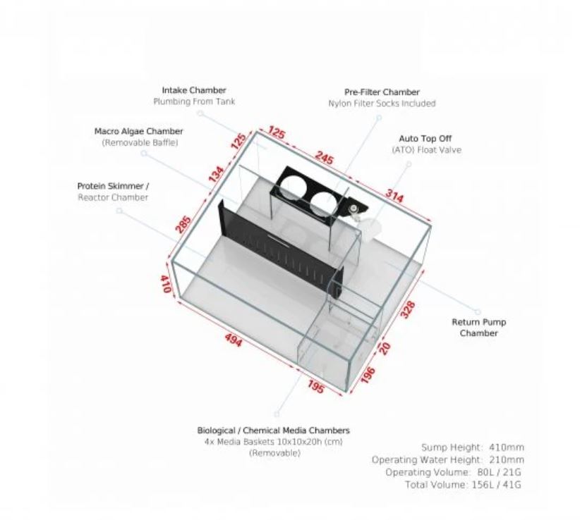 CADE Classic Reef S2-1200