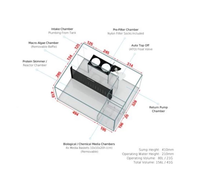 CADE Frag Reef PR2-1200F