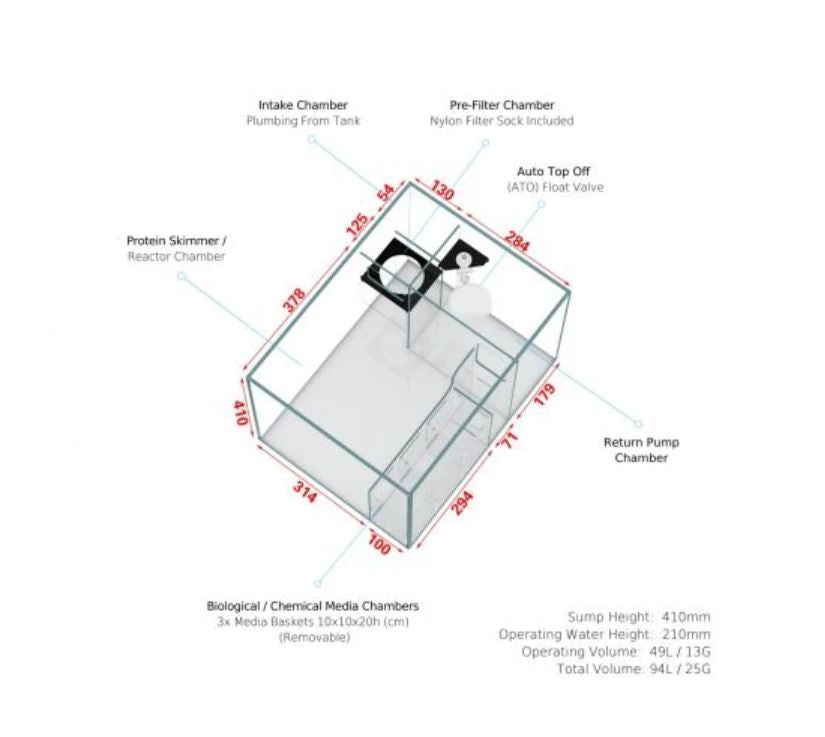 CADE Frag Reef PR2-600F