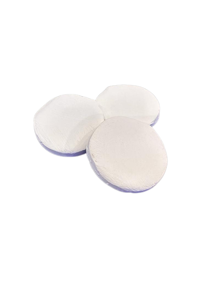 Circle Grow Out Tile - White