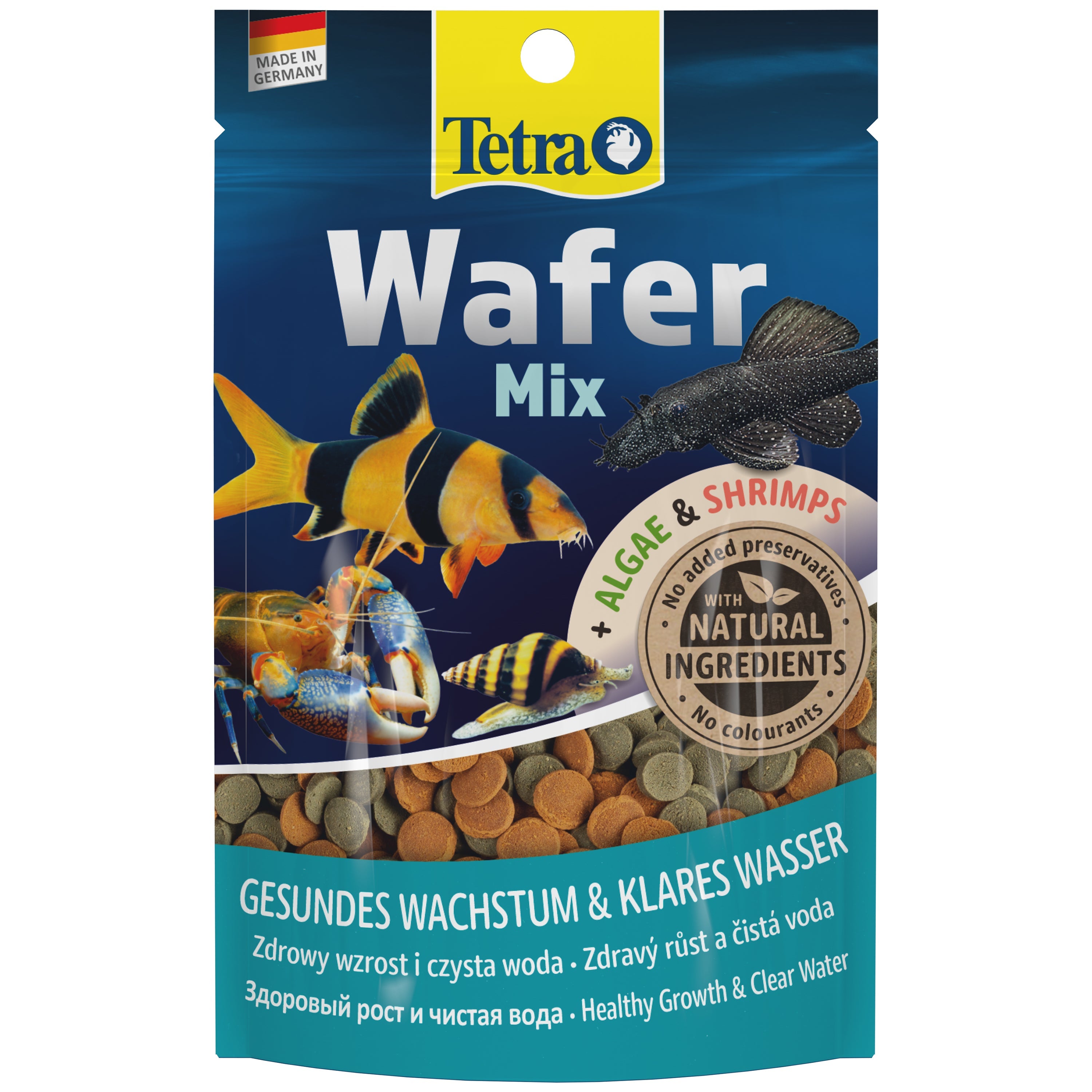 Tetra Variety Wafer Mix 68g Sinking Fish & Crustaceans Food