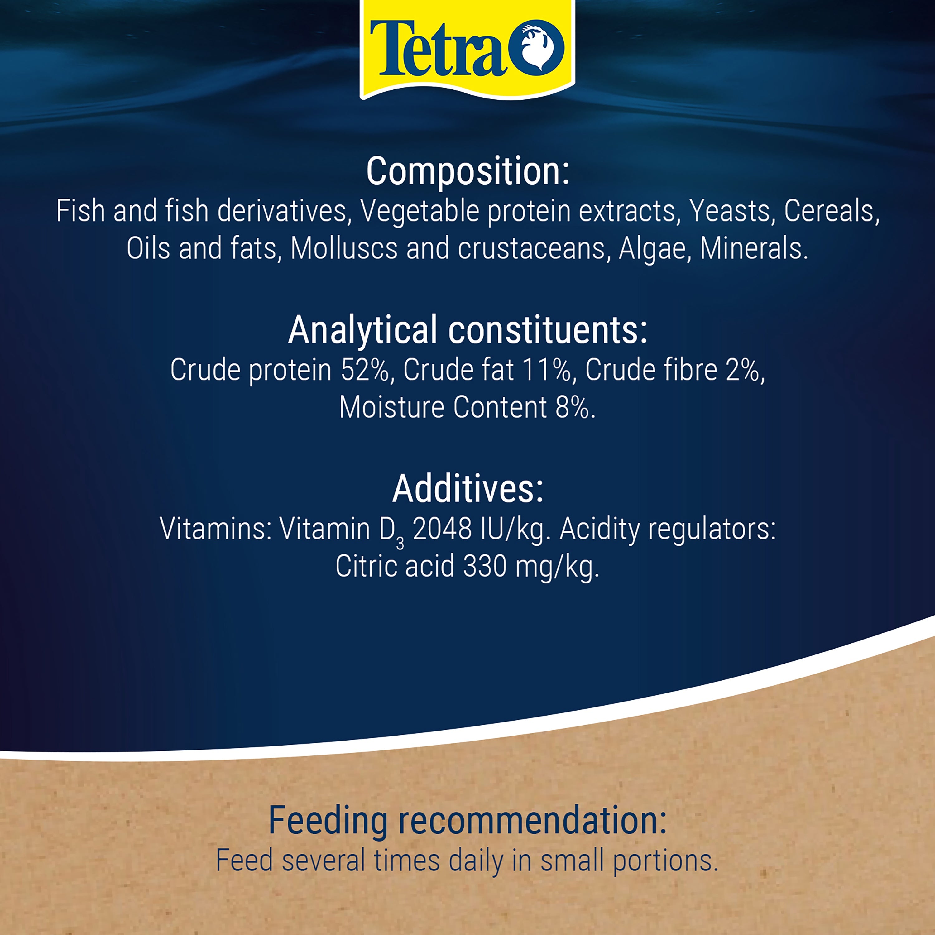Tetra Prima 45g Sinking Mini Granules Tropical Fish Food