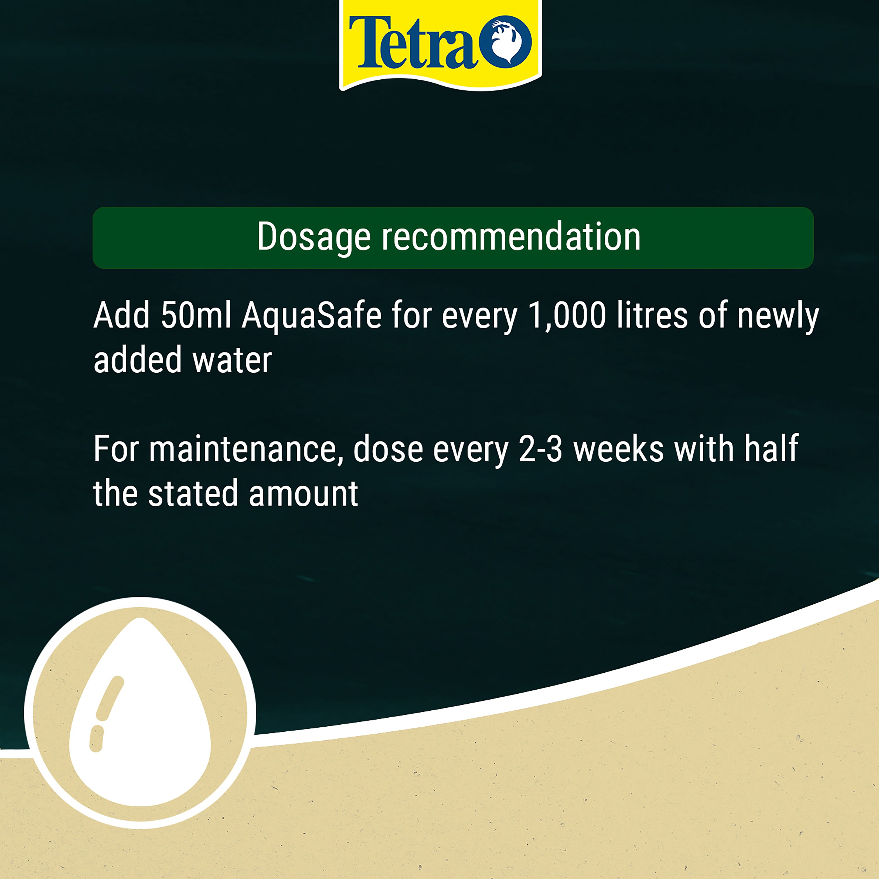 Tetra Pond Aquasafe Dechlorinator (250ML, 500ML)