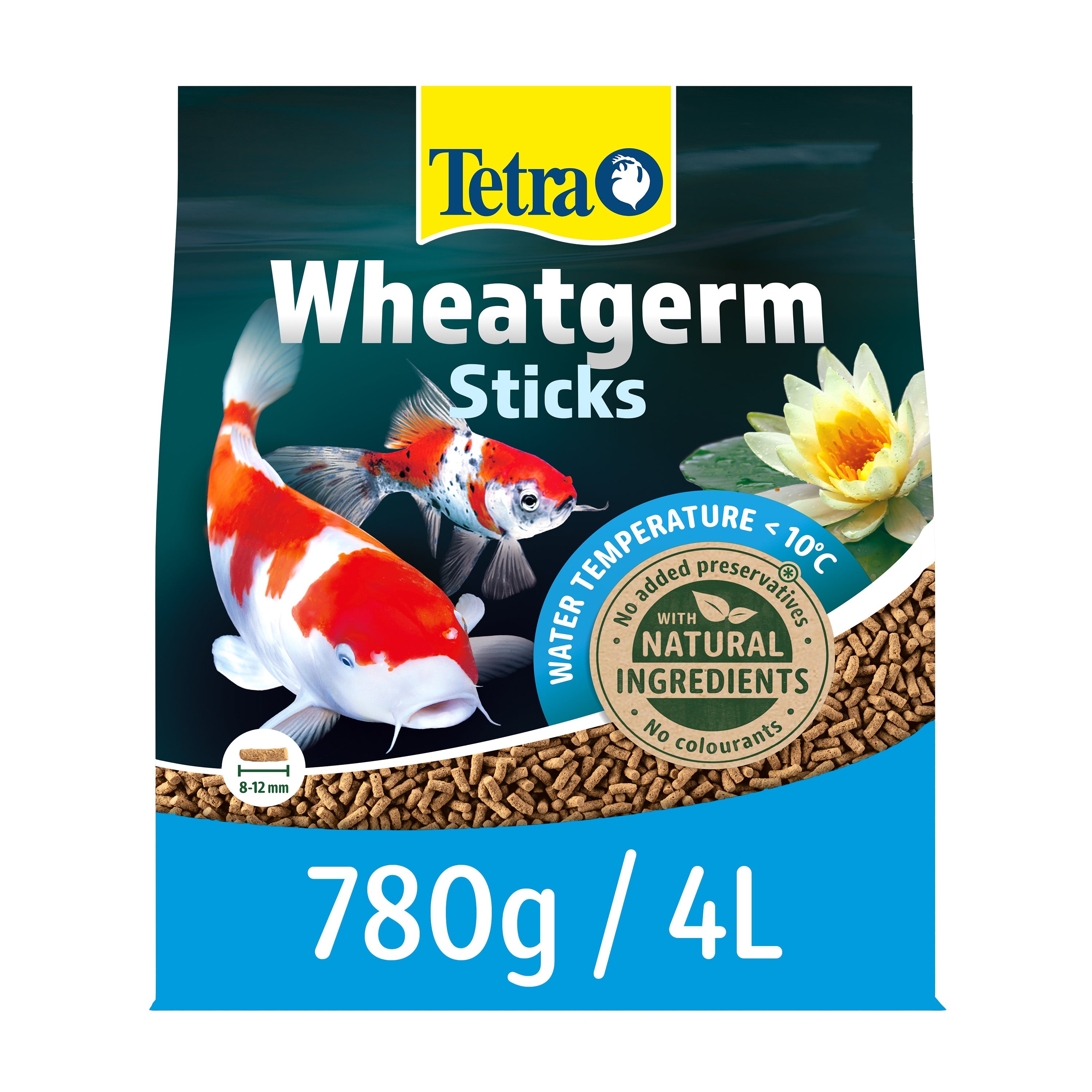 Tetra Pond Wheatgerm Sticks (Available in 1L, 4L)