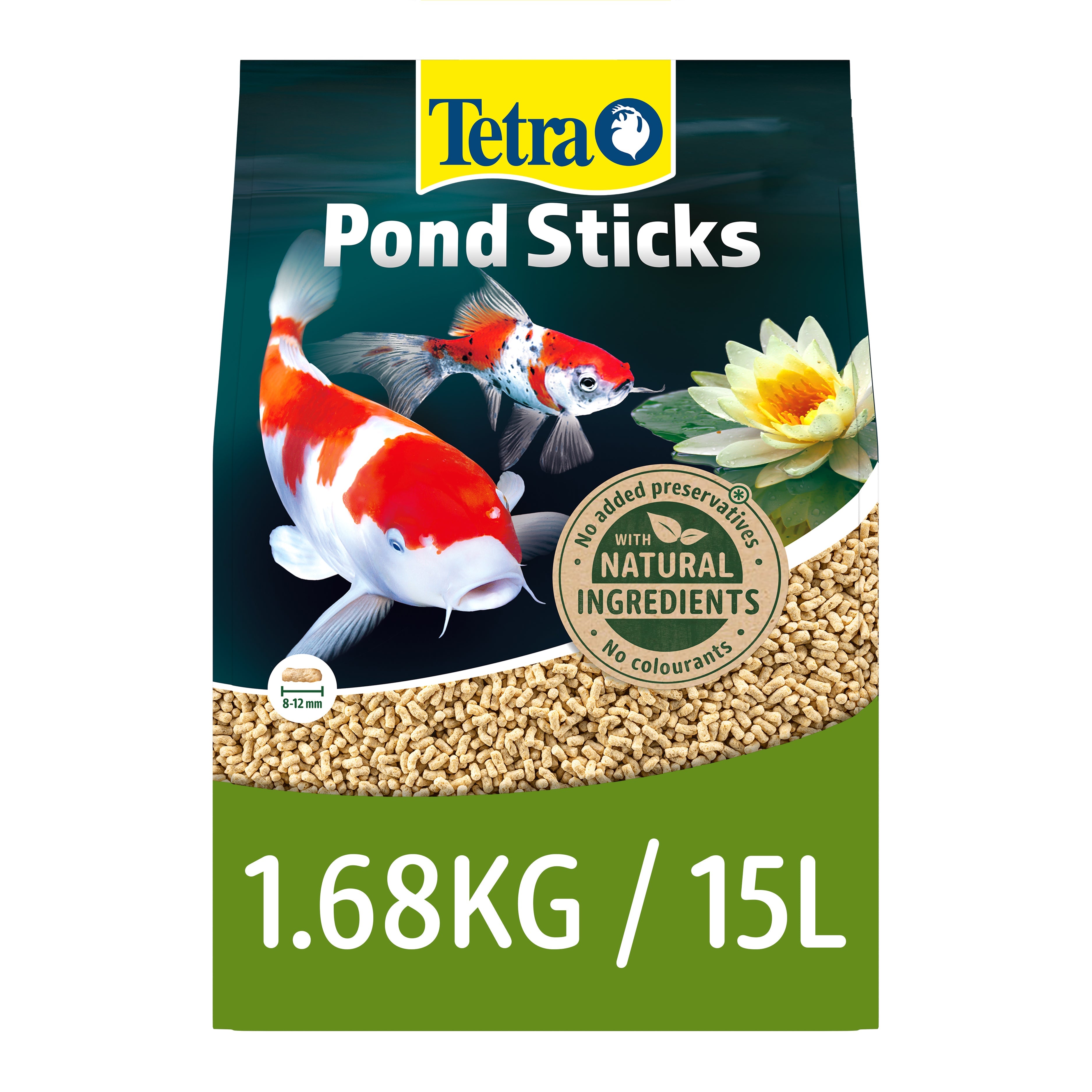 Tetra Pond Floating Food Sticks For All Pond Fish (1L, 4L, 7L, 25L)