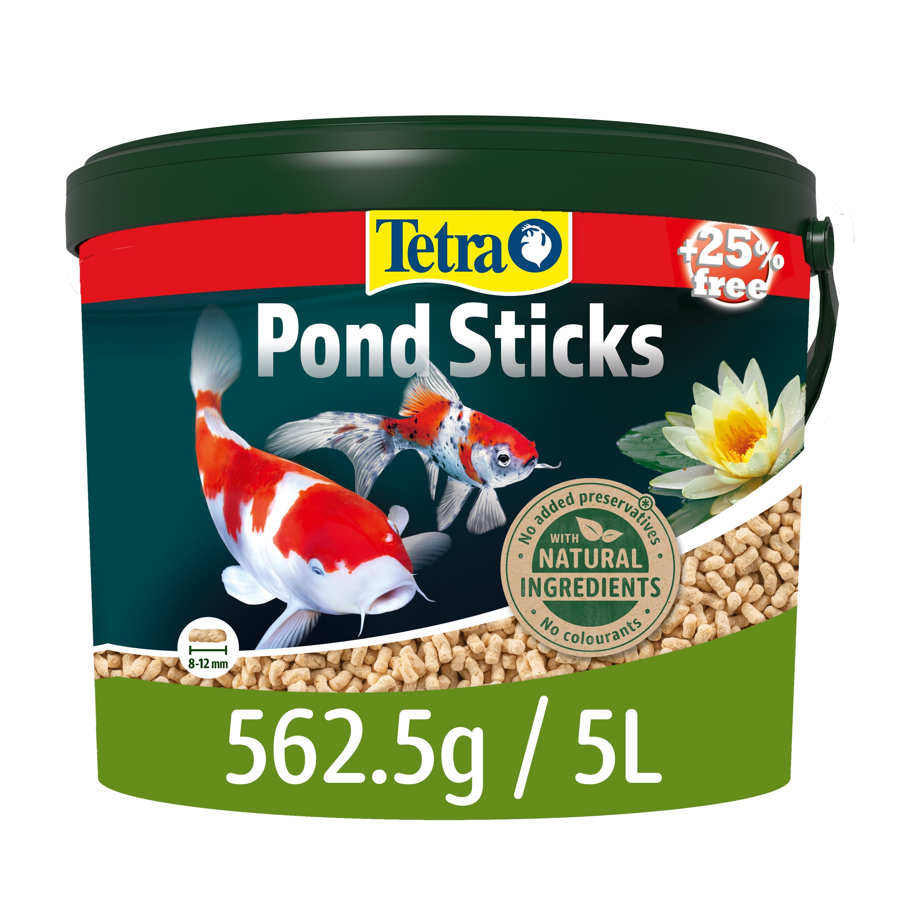 Tetra Pond Sticks 4L Bucket with 25% Extra