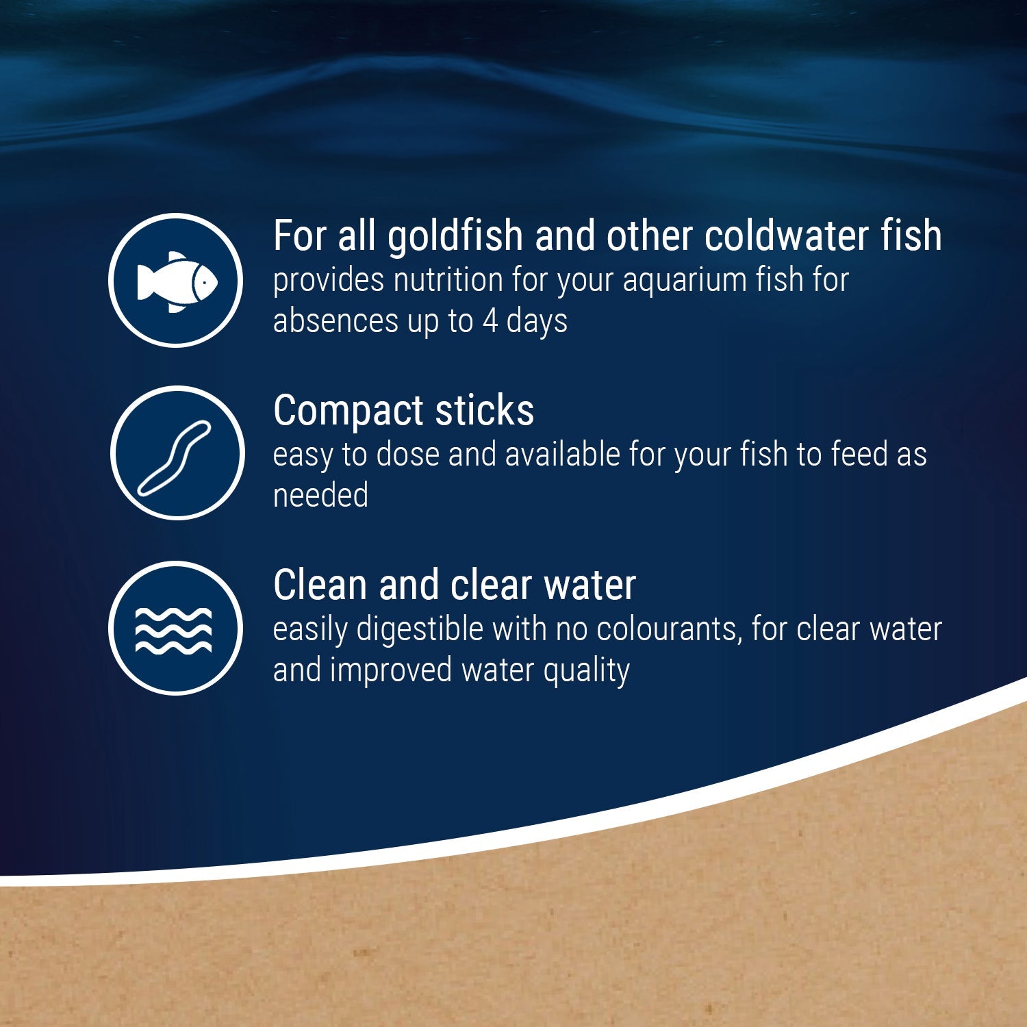 Tetra Goldfish Weekend 10 Sticks 9g