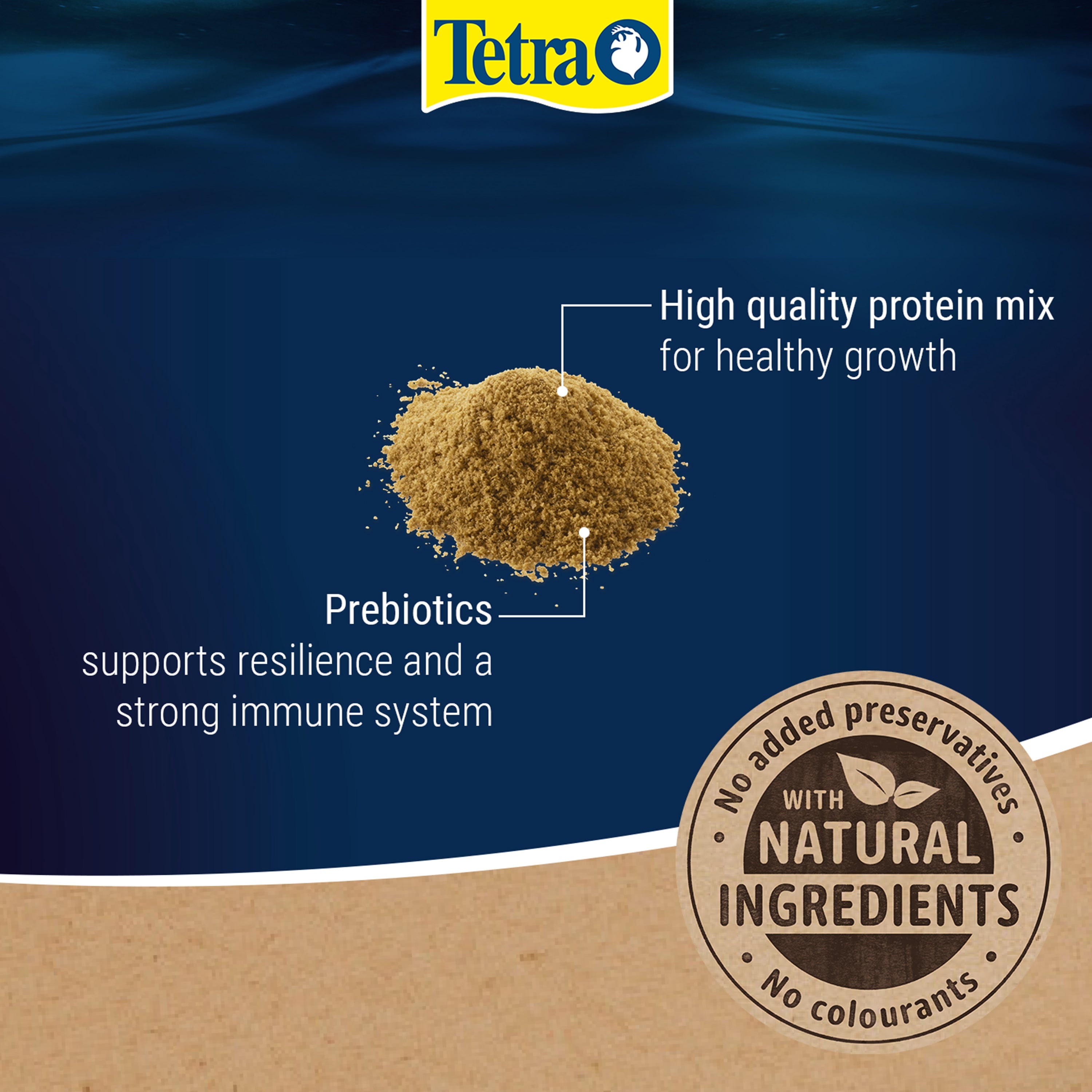 TetraMin Baby - Powder Fish Food For Tropical Herbivore Fish 66ml / 30g (767683)