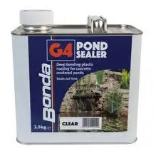 G4 Pond Paint & Sealant Clear 2.5KG